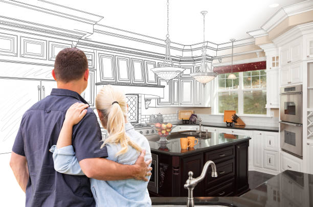 Professional Cabinet Installation technician working in Big Lake, MN
